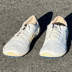 Men’s Ecco Biom Natural Motion Spikeless Golf Shoes 45EU -White/Blue- Hydromax Leather