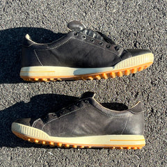Men’s Ecco Street Premier Cleat-less Golf Shoe 45EU • Black Leather