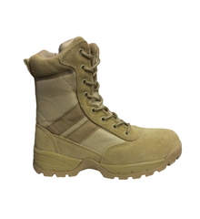 Safara NJ8821 Zippered Tactical Boot Leather/Nylon