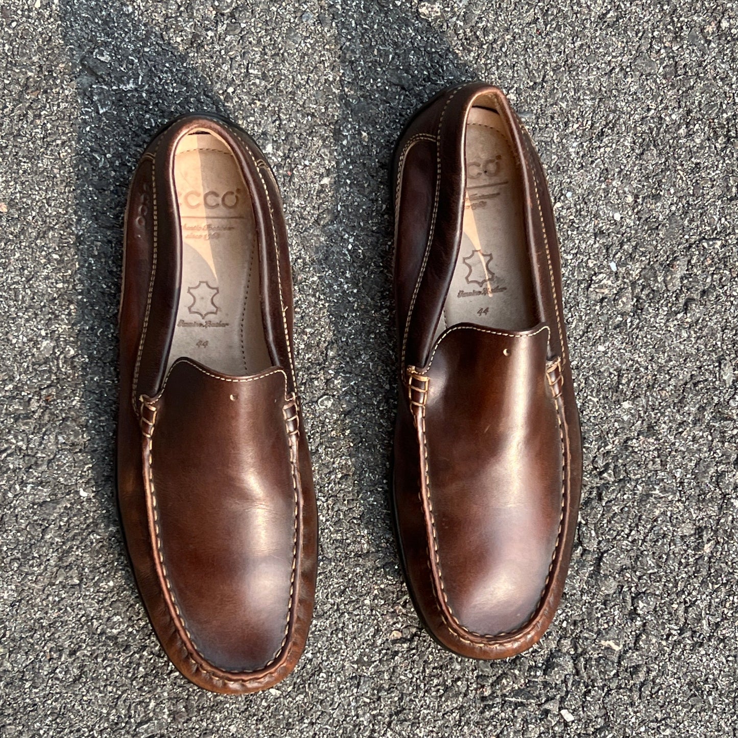 Men’s Ecco Classic Driving Moc 44EU Brown Leather