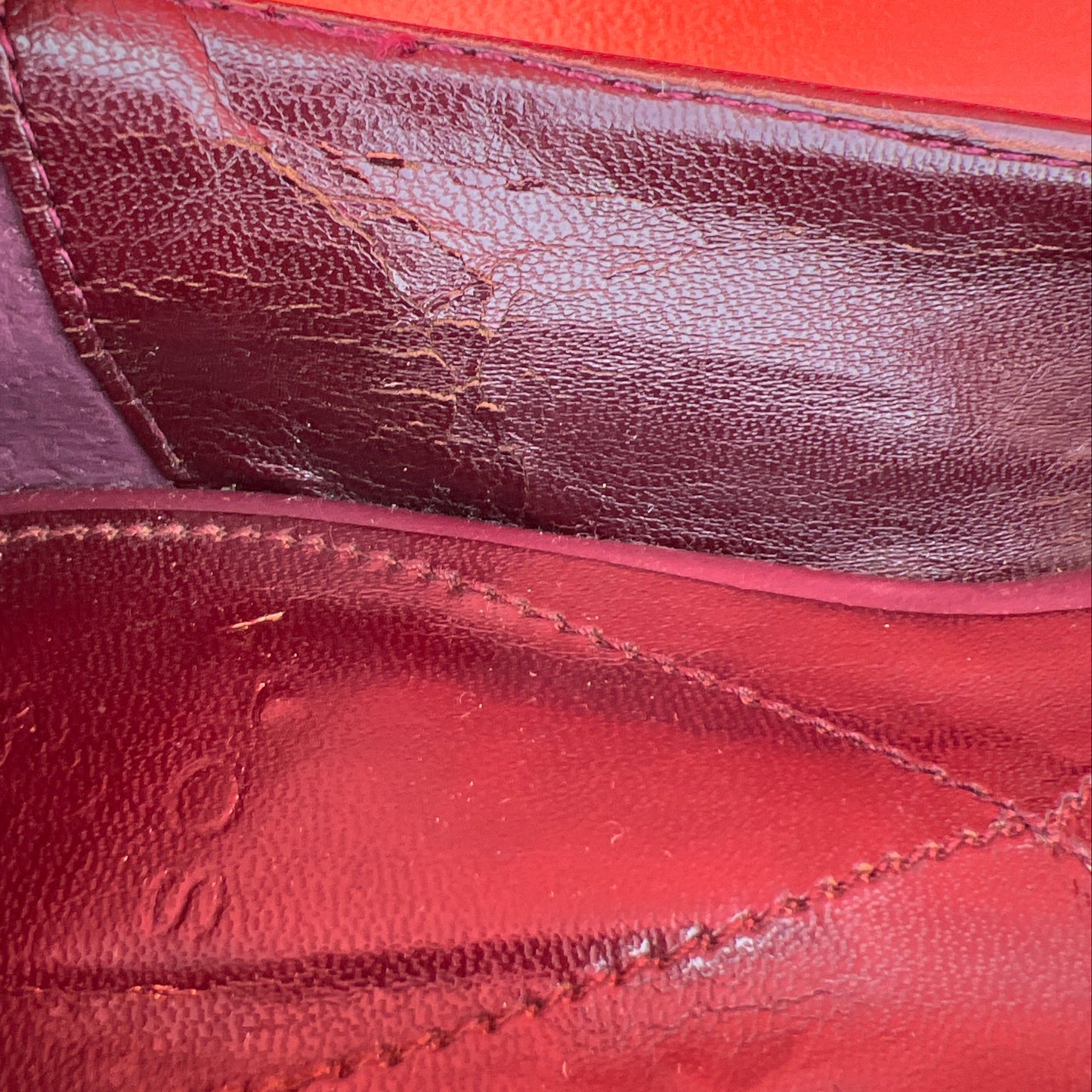Woman’s Isola •Donna• Jeweled Smoking Shoe 7.5M Maroon Suede Leather