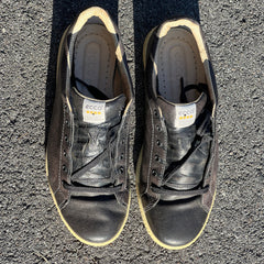 Men’s Ecco Street Premier Cleat-less Golf Shoe 45EU • Black Leather