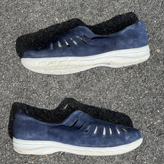 Comfortiva by SoftSpots Women’s •Tinsley• Comfort Slip on 8.5W Blue Suede