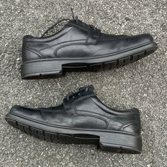 Men’s Ecco Dress Oxford 45EU Black Leather- Made in Portugal