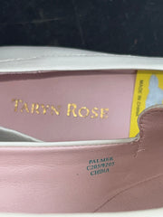 Women’s Taryn Rose •Palmer• Horse-Bit Wedge Slip on 6M Winter White Leather
