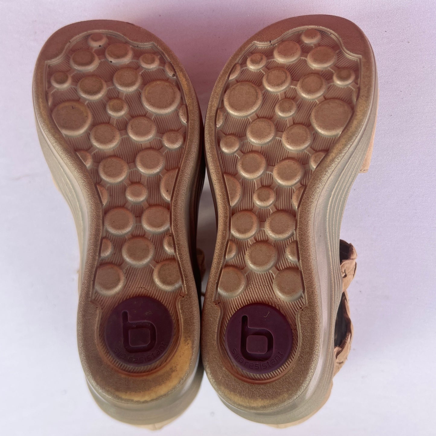Woman’s Bionica Sunset Platform Sandal 6M Baywater Nubuck leather