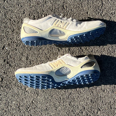 Men’s Ecco Biom Natural Motion Spikeless Golf Shoes 45EU -White/Blue- Hydromax Leather