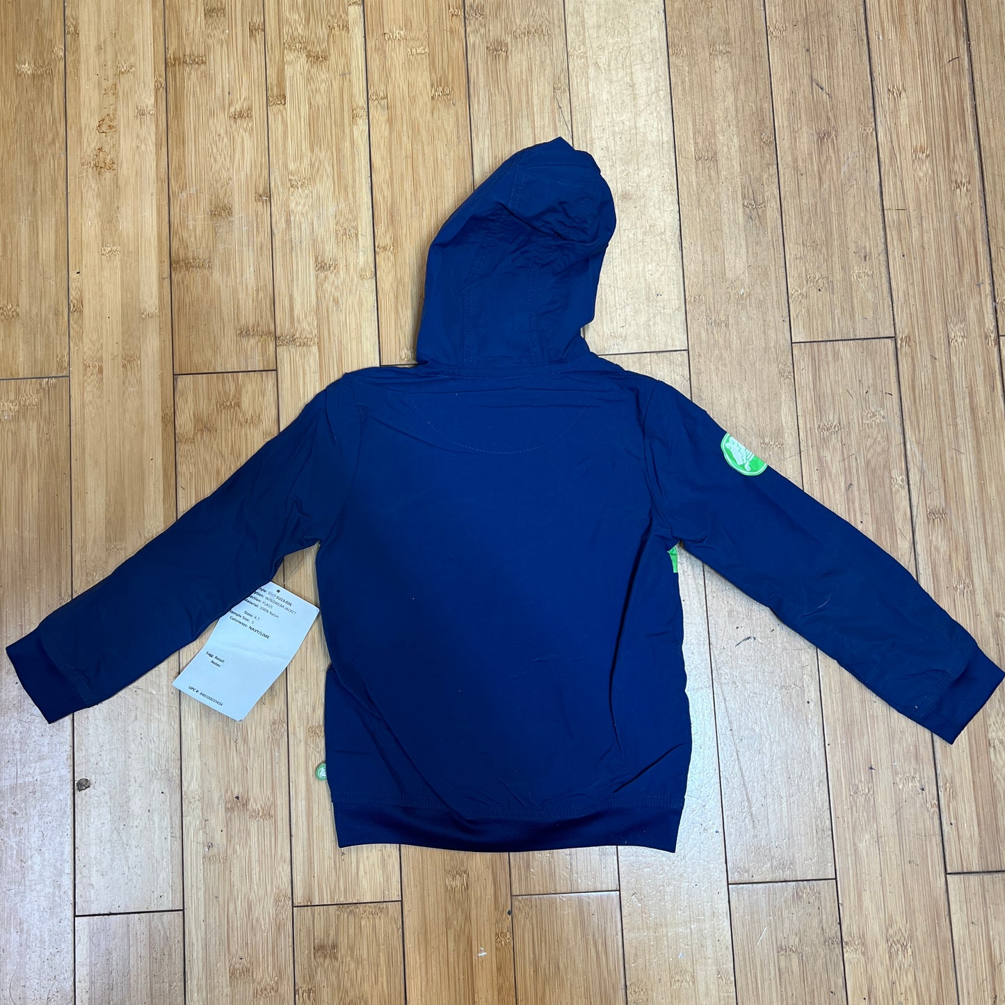 Children's •Crocs• Nylon Windwear Hooded Jacket and Pant Set Navy - Size 5