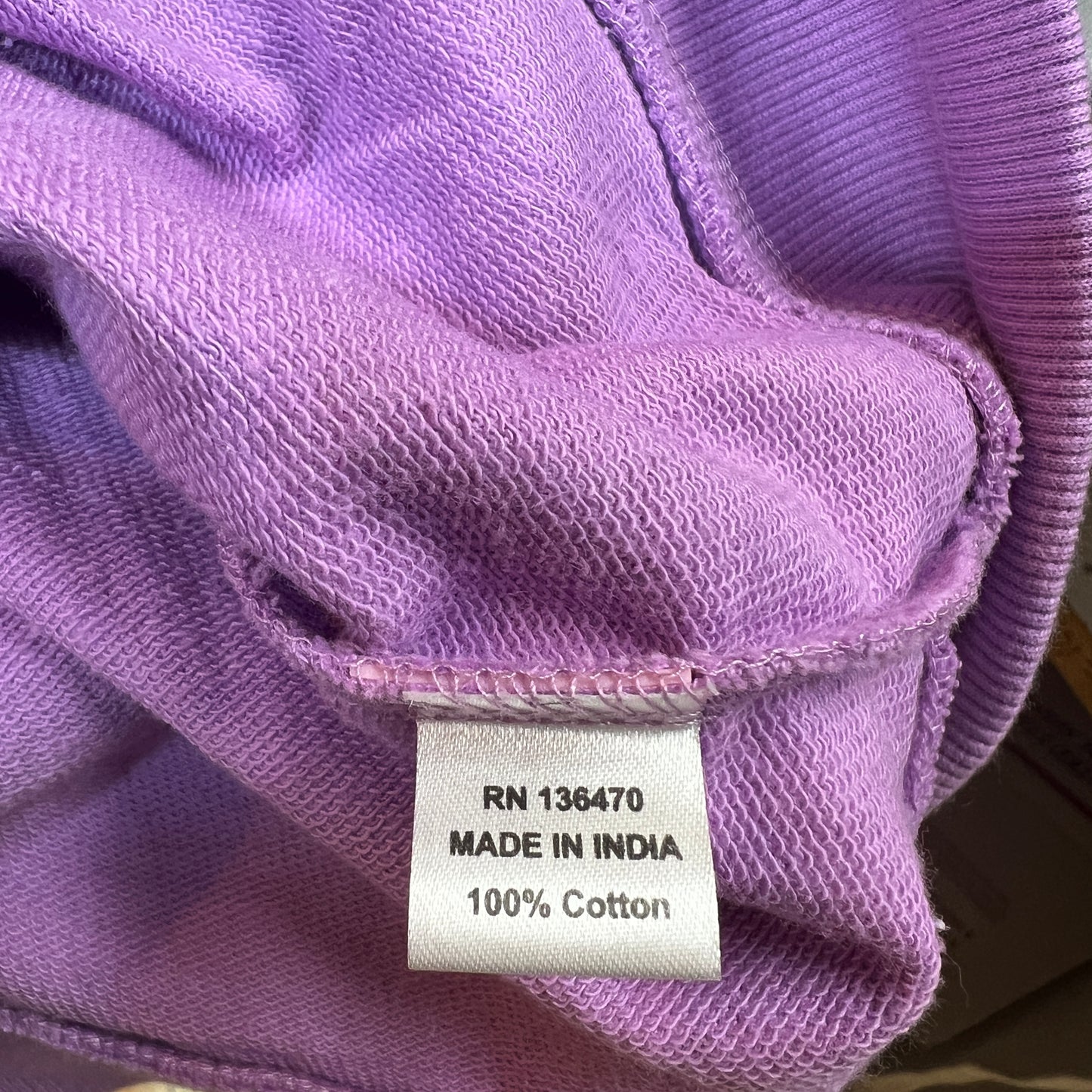 Children's Crocs Full-Zip Hoodie - Size 8 African Violet