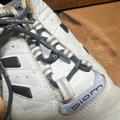 Men’s Ecco Biom Cleated Golf Shoe  44EU •White/Red• Hydromax Yak Leather