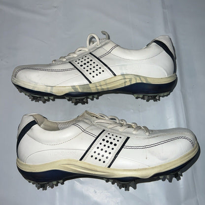 Women’s Ecco Hydromax  Leather Spiked Golf Shoe 42EU White/Marine