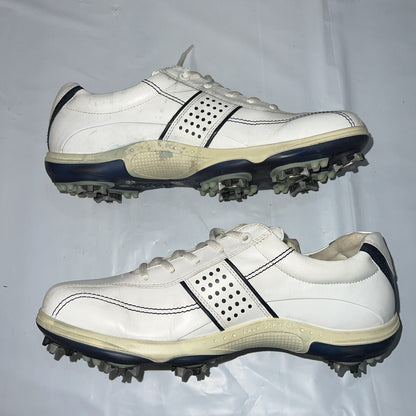 Women’s Ecco Hydromax  Leather Spiked Golf Shoe 42EU White/Marine