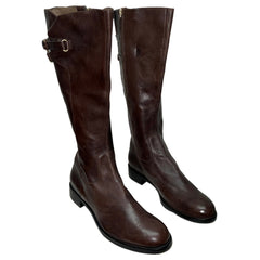 ECCO Women's Hobart Tall Strap Boot  42EU - Brown Leather