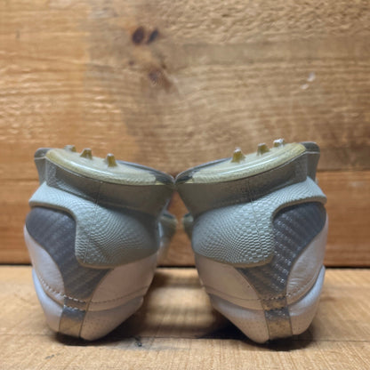 Men’s Ecco Biom Cleated Golf Shoe  43EU •White/Grey• Hydromax Yak Leather