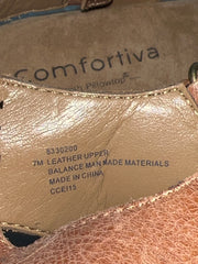 COMFORTIVA Women's •Felda•  Sandal 7 Cork Leather