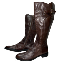 ECCO Women's Hobart Tall Strap Boot  42EU - Brown Leather