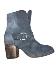 Isola Womens Lavoy Ankle Boot 8.5M gray suede