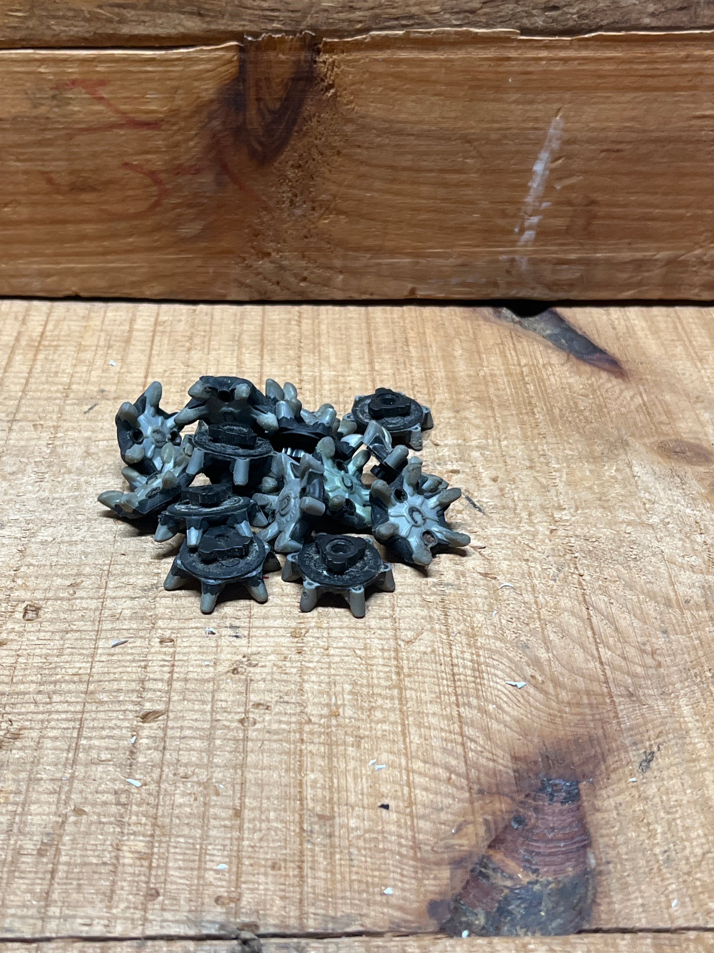 Men’s Ecco Biom Cleated Golf Shoe  44EU •White/Grey/Citron• Hydromax Yak Leather