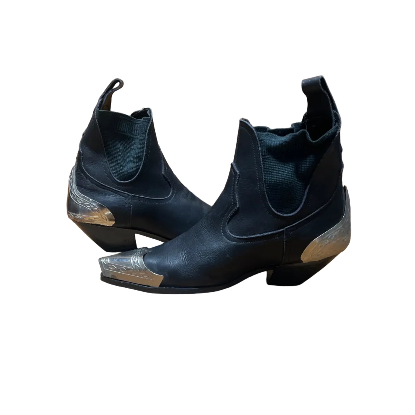 Men’s Marley of London Vintage Pointed-toe western Bootie  UK7/8US