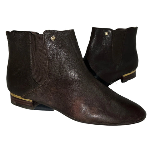 Woman’s Isola CHELSEA boot 8.5M Brown Leather