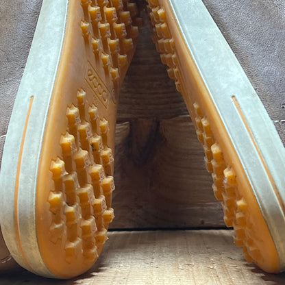 Men’s Ecco Street Premier Cleat-less Golf Shoe 44EU • taupe • Leather