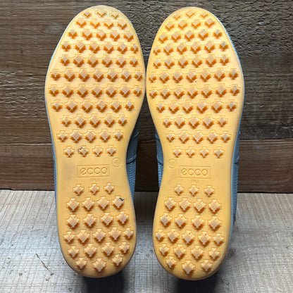 Men’s Ecco Street Premier Cleat-less Golf Shoe 46EU • Grey/Fanta •Mesh/Leather