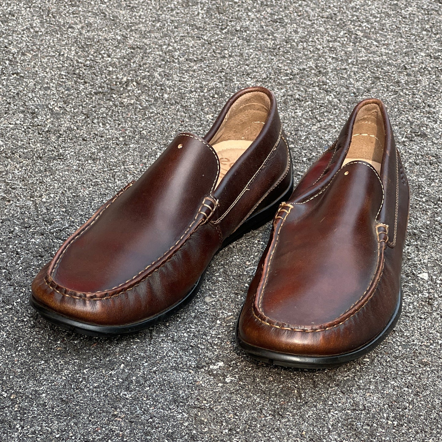 Men’s Ecco Classic Driving  Moc 44EU Brown Leather