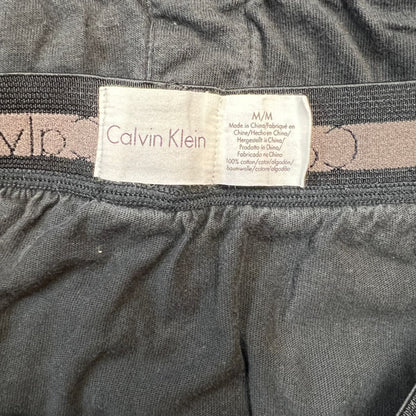 Mens Calvin Klein Cotton Classics Knit Boxer Shorts - Size Medium Underwear