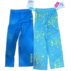 2 pair Children's Crocs  Pull-on Sleep Pant - Size 5