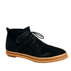 FRENCH CONNECTION Women's Patsie Desert Boot -Black-  Butter Suede