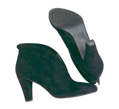 Women's Mootsies Tootsies •Evie• Slip-on Black Suede Ankle Boot