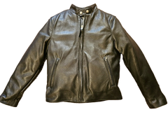 George Dyer Leather Men's  •Scooter • Leather Motorcycle Jacket