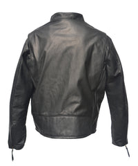 George Dyer Leather Men's  •Scooter • Leather Motorcycle Jacket