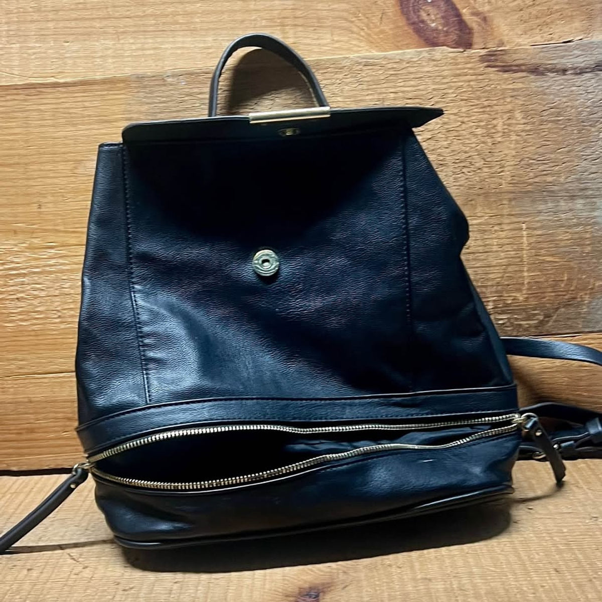 Leatherette women's fashion Backpack