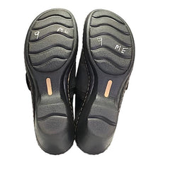 SOFTSPOTS Women's •Lina• Clog Black Leather- size 9M