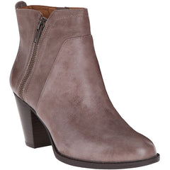 SOFFT Women's •West• Grey Leather Ankle Boots - ShooDog.com