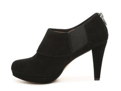 Women's ADRIENNE VITTADINI •Pasco• Platform Bootie- Black - ShooDog.com