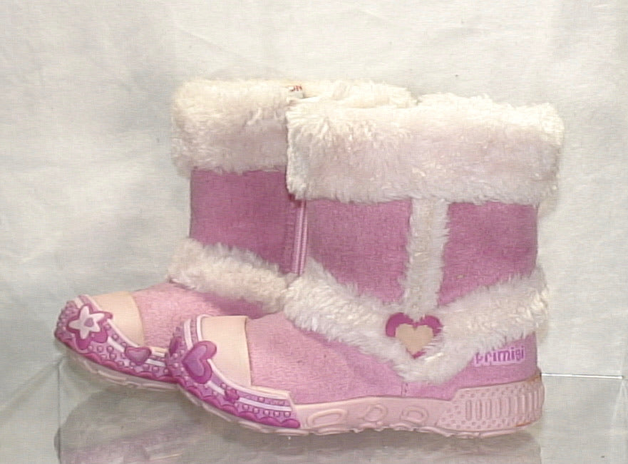 Toddler Girl's Primigi  Hearts & Stars Bootie  - Pink - 20 EU/US 4.5-5 Toddler
