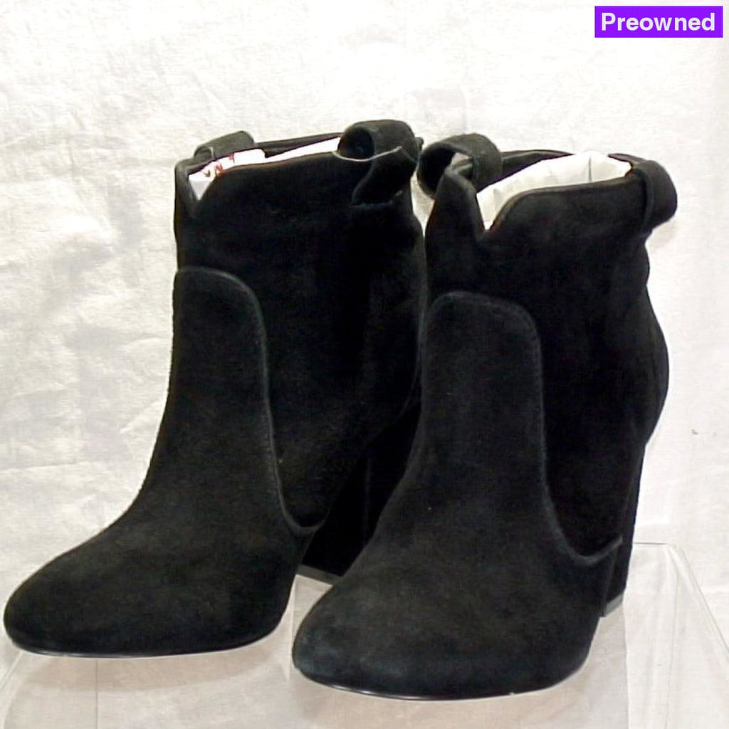 French Connection Livvy Suede Ankle Bootie - New With Defect 5-5.5 Us/Eu 36 Boots
