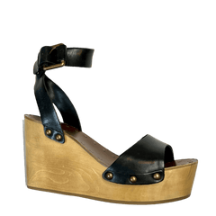 ASH Women's •Vivian• Wood Platform  Sandal