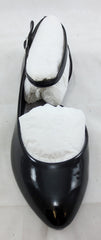 ADRIENNE VITTADINI Women's Belles Ballet Flat - Black Patent - MSRP $99 - ShooDog.com