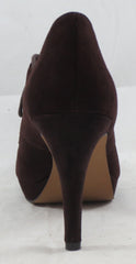 ADRIENNE VITTADINI Women's Pinehurst Bootie - Chocolate Suede - MSRP $139 - ShooDog.com