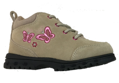 Step & Stride •Mariposa• Toddler Girls Hiking Boot - Taupe/Pink - ShooDog.com