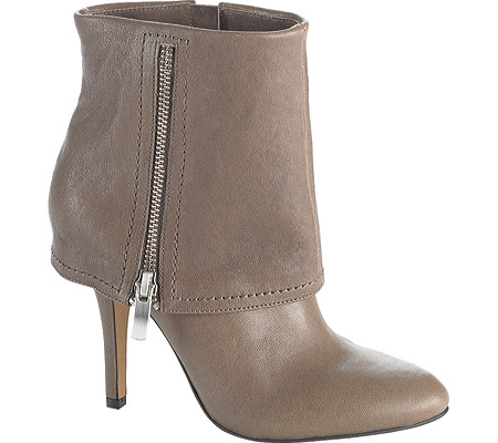 Vince Camuto Women's •Quale• Covered Heel Boot Taupe leather 7M
