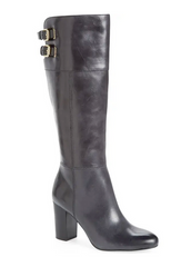 Isola Women's •Cerelia• Tall Boot Black leather 9 M