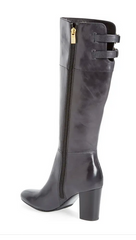 Isola Women's •Cerelia• Tall Boot Black leather 9 M