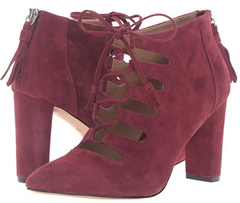 ADRIENNE VITTADINI Women's •Neano• Suede Lace-up Bootie - ShooDog.com