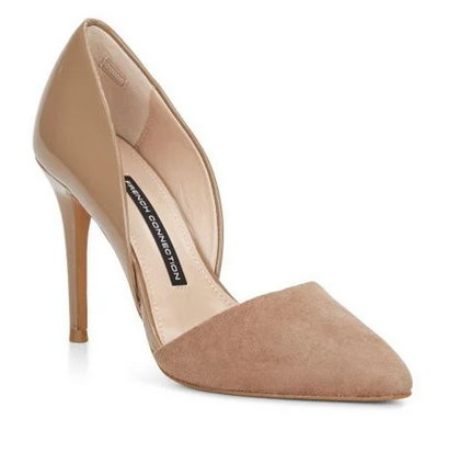 FRENCH CONNECTION  •Elvia• D'Orsay Dress Pump