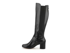 ADRIENNE VITTADINI Women's • Gavin• Tall Boot - Black Leather - 6M