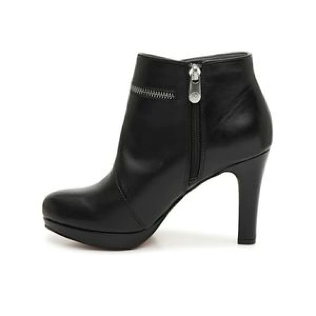ADRIENNE VITTADINI Women's  • Plake • Leather Platform  Bootie